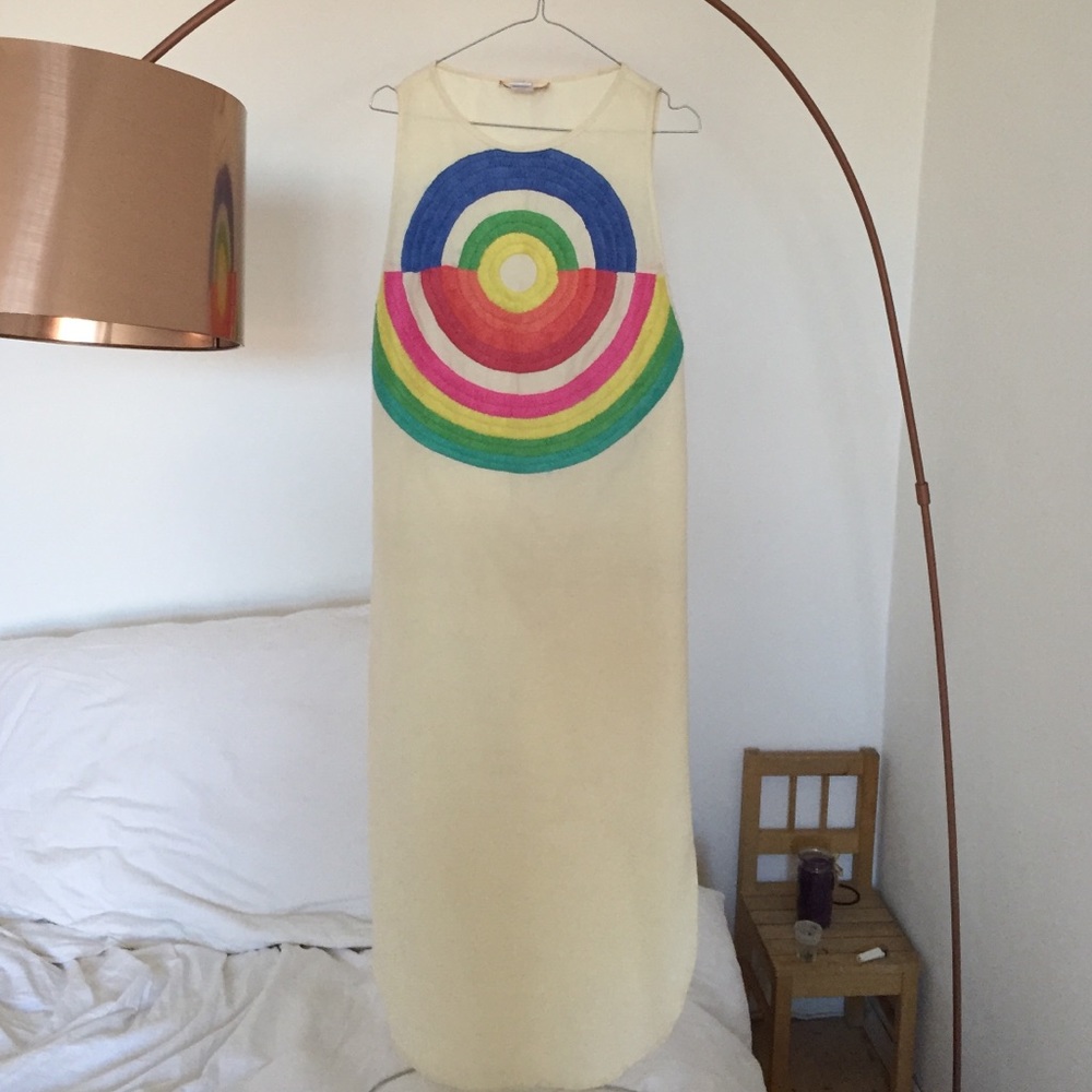 Mara Hoffman electrolight stone embroidered dress